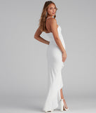 Tiffany Sleeveless High Slit Formal Dress is the perfect prom dress pick with on-trend details to make the 2024 dance your most memorable event yet!