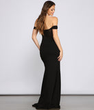 Elandra Formal Off The Shoulder Heat Stone Dress creates the perfect summer wedding guest dress or cocktail party dresss with stylish details in the latest trends for 2023!
