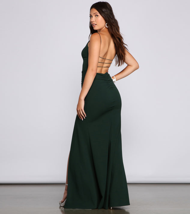 Nayeli Backless Mini Dress