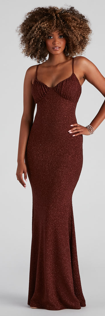 Camille Glitter Knit Mermaid Dress | Windsor Camille Glitter Knit Mermaid Dress | Windsor
