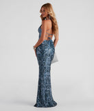 Remi Sequin Mesh Mermaid Dress creates the perfect summer wedding guest dress or cocktail party dresss with stylish details in the latest trends for 2023!