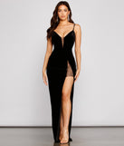 Ramona Rhinestone Detail Velvet Mesh Dress creates the perfect summer wedding guest dress or cocktail party dresss with stylish details in the latest trends for 2023!