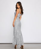 Rosalia Formal Lace Mermaid Dress is a stunning choice for a bridesmaid dress or maid of honor dress, and to feel beautiful at Prom 2023, spring weddings, formals, & military balls!