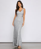 Rosalia Formal Lace Mermaid Dress is a stunning choice for a bridesmaid dress or maid of honor dress, and to feel beautiful at Prom 2023, spring weddings, formals, & military balls!