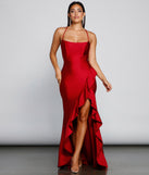 Paige Ruffled Wrap-Front Formal Dress creates the perfect summer wedding guest dress or cocktail party dresss with stylish details in the latest trends for 2023!