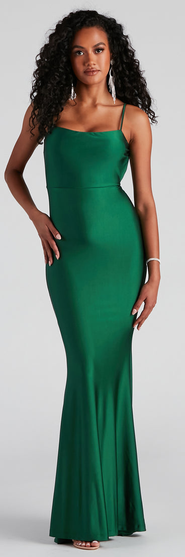 Meadow Formal Open Back Ruffled Dress creates the perfect summer wedding guest dress or cocktail party dresss with stylish details in the latest trends for 2023!