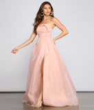 Zora Formal Strapless A-Line Dress is a stunning choice for a bridesmaid dress or maid of honor dress, and to feel beautiful at Prom 2023, spring weddings, formals, & military balls!
