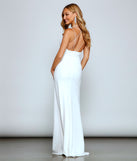 The Clarissa Strappy Back A-Line Formal Dress is a gorgeous pick as your 2023 prom dress or formal gown for wedding guest, spring bridesmaid, or army ball attire!