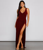 Serena Formal High Slit Lurex Dress creates the perfect summer wedding guest dress or cocktail party dresss with stylish details in the latest trends for 2023!