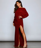 Londyn Formal High Slit Convertible Dress provides a stylish spring wedding guest dress, the perfect dress for graduation, or a cocktail party look in the latest trends for 2024!