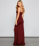 Emerson Formal High Slit Mermaid Dress creates the perfect summer wedding guest dress or cocktail party dresss with stylish details in the latest trends for 2023!