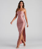 Ella Cowl Neck Satin Dress provides a stylish spring wedding guest dress, the perfect dress for graduation, or a cocktail party look in the latest trends for 2024!
