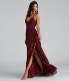 Shailene Lace Back Chiffon Formal Dress creates the perfect summer wedding guest dress or cocktail party dresss with stylish details in the latest trends for 2023!