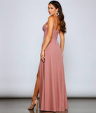 The Leonie Formal Pleated Corset A-Line Dress is a gorgeous pick as your 2023 prom dress or formal gown for wedding guest, spring bridesmaid, or army ball attire!