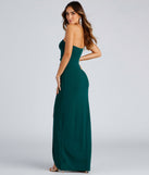 Iris One-Shoulder Crepe Dress is a gorgeous pick as your 2024 prom dress or formal gown for wedding guests, spring bridesmaids, or army ball attire!