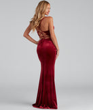 Taylor Glitter Velvet Mermaid Dress creates the perfect summer wedding guest dress or cocktail party dresss with stylish details in the latest trends for 2023!