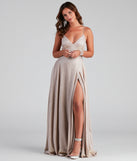 Lizzie Formal Glitter Caged A-Line Dress creates the perfect summer wedding guest dress or cocktail party dresss with stylish details in the latest trends for 2023!