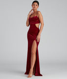 The Lara Glitter Velvet Mermaid Dress is a gorgeous pick as your 2023 prom dress or formal gown for wedding guest, spring bridesmaid, or army ball attire!