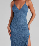 Marylou Lace Mesh Plunge Neck Formal Dress is the perfect prom dress pick with on-trend details to make the 2024 dance your most memorable event yet!