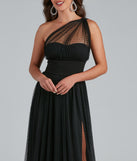 Jessy Swiss Dot Cowl A-Line Formal Dress creates the perfect summer wedding guest dress or cocktail party dresss with stylish details in the latest trends for 2023!