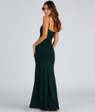 Anna Formal High-Slit Mermaid Dress provides a stylish spring wedding guest dress, the perfect dress for graduation, or a cocktail party look in the latest trends for 2024!