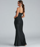 Terra Formal Cutout Mermaid Dress is a gorgeous pick as your 2023 prom dress or formal gown for wedding guest, spring bridesmaid, or army ball attire!