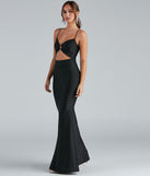Terra Formal Cutout Mermaid Dress is a gorgeous pick as your 2023 prom dress or formal gown for wedding guest, spring bridesmaid, or army ball attire!