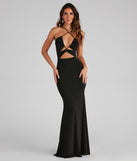 Ailyn Formal V-Neck Cutout Mermaid Dress creates the perfect summer wedding guest dress or cocktail party dresss with stylish details in the latest trends for 2023!