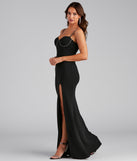 Vienna Rhinestone Sweetheart Formal Dress creates the perfect summer wedding guest dress or cocktail party dresss with stylish details in the latest trends for 2023!