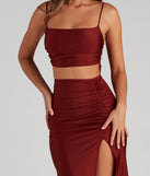 The Christa Formal Cutout Satin Dress is a gorgeous pick as your 2023 prom dress or formal gown for wedding guest, spring bridesmaid, or army ball attire!