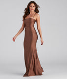 Gisel Formal X-Back Long Dress creates the perfect summer wedding guest dress or cocktail party dresss with stylish details in the latest trends for 2023!