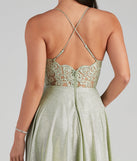 Palmer Formal Glitter Lace Dress creates the perfect summer wedding guest dress or cocktail party dresss with stylish details in the latest trends for 2023!