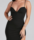 Wanda Formal Corset Crepe Dress creates the perfect summer wedding guest dress or cocktail party dresss with stylish details in the latest trends for 2023!