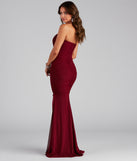 Cassidy Strapless Trumpet Formal Dress creates the perfect summer wedding guest dress or cocktail party dresss with stylish details in the latest trends for 2023!