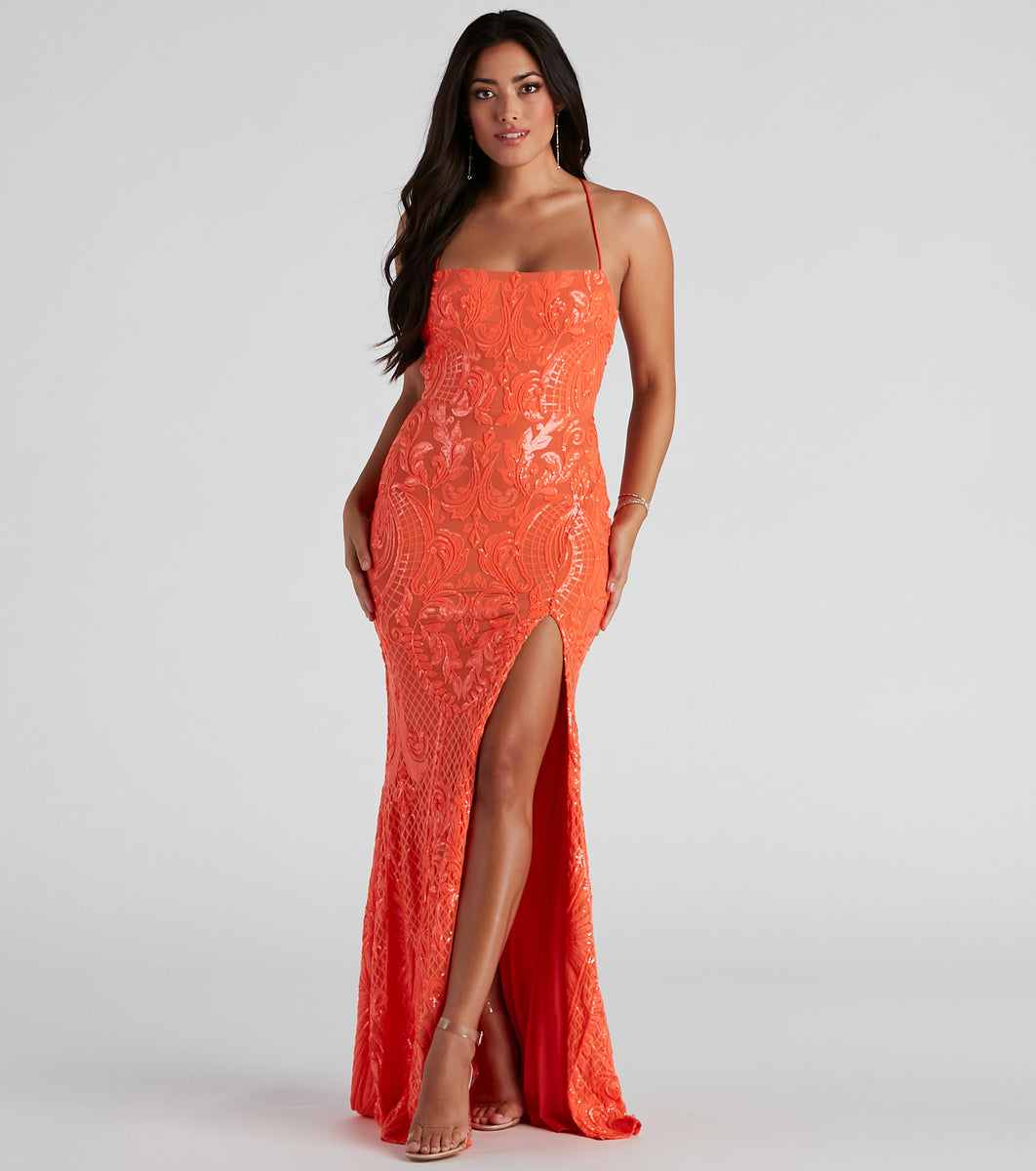 Rowena Sequin Mermaid Dress & Windsor