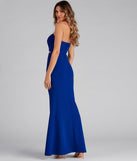 Lolinda Formal Crepe Cutout Long Dress creates the perfect summer wedding guest dress or cocktail party dresss with stylish details in the latest trends for 2023!