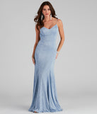 Becky Formal Glitter Open-Back Long Dress creates the perfect summer wedding guest dress or cocktail party dresss with stylish details in the latest trends for 2023!