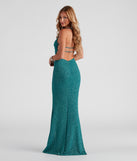 The Katie Formal Glitter Long Dress is a gorgeous pick as your 2023 prom dress or formal gown for wedding guest, spring bridesmaid, or army ball attire!