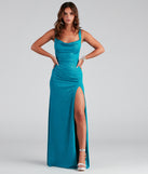 Rebecca Glitter Knit A-Line Formal Dress & Windsor