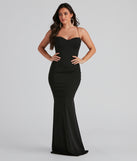 Shirley Formal Chain Strap Long Dress creates the perfect summer wedding guest dress or cocktail party dresss with stylish details in the latest trends for 2023!