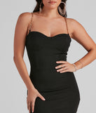 Shirley Formal Chain Strap Long Dress creates the perfect summer wedding guest dress or cocktail party dresss with stylish details in the latest trends for 2023!