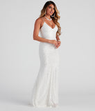 Natalie Sequin A-Line Formal Dress is a stunning choice for a bridesmaid dress or maid of honor dress, and to feel beautiful at Prom 2023, spring weddings, formals, & military balls!