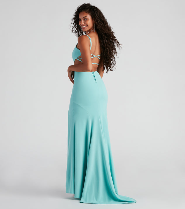 Maves Formal High Slit Mermaid Dress | Windsor