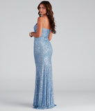 Libbie Formal Sequin Cutout Dress creates the perfect summer wedding guest dress or cocktail party dresss with stylish details in the latest trends for 2023!