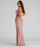 Kristina Formal Sequin Cutout Dress creates the perfect summer wedding guest dress or cocktail party dresss with stylish details in the latest trends for 2023!