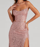 Kristina Formal Sequin Cutout Dress creates the perfect summer wedding guest dress or cocktail party dresss with stylish details in the latest trends for 2023!