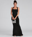 Kippa Formal Slim Halter Dress creates the perfect summer wedding guest dress or cocktail party dresss with stylish details in the latest trends for 2023!