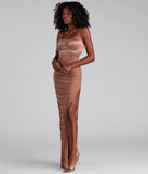 Myka Formal Square Neck Mesh Dress creates the perfect summer wedding guest dress or cocktail party dresss with stylish details in the latest trends for 2023!