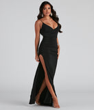 Jill Formal Cowl Back A-Line Dress creates the perfect summer wedding guest dress or cocktail party dresss with stylish details in the latest trends for 2023!