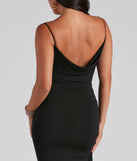 Jill Formal Cowl Back A-Line Dress creates the perfect summer wedding guest dress or cocktail party dresss with stylish details in the latest trends for 2023!